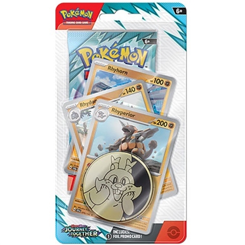 Journey Together - Premium Checklane Blister - Rhyhorn, Rhydon,Rhyperior - Pokemon TCG (ENG)